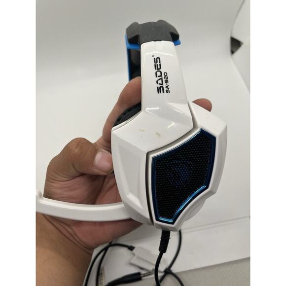 Sades Gaming Headset Sa-920 White Free S/h - Picture 5 of 8